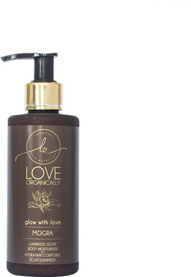 

LOVE ORGANICALLY Mogra Luminous Glow Body Moisturizer With a Blend of Luxurious Beautifying Oils That Give Your Skin A Natural Glow - Natural & Organic Ingredients - Chemical Free(220 ml)