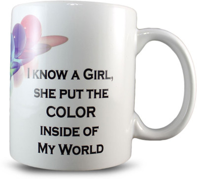

Juvixbuy Best Daughter Coffee Ceramic Mug(325 ml), Multicolor