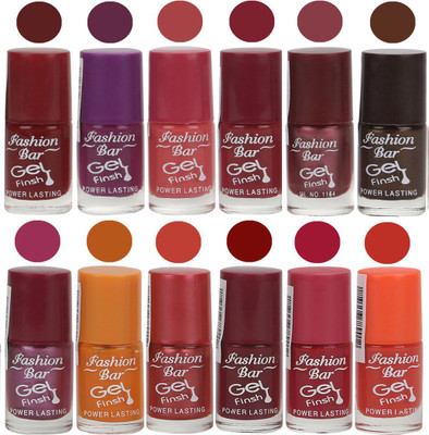 

Fashion Bar Dark Red,Purple,Pink,Maroon,Shimmer Light Purple,Dark Brown,Shiny Purple,Peaches Orange,Red,Maroon,Pink,Orange Nail polish Dark Red,Purple,Pink,Maroon,Shimmer Light Purple,Dark Brown,Shiny Purple,Peaches Orange,Red,Maroon,Pink,Orange(Pack of 1