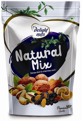 

Delight Nuts Natural Mix 200g Pistachios, Cashews(200 g, Pouch)