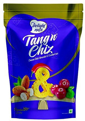 

Delight Nuts Tang 'n' Chiz, 200g Almonds, Cranberries(200 g, Pouch)