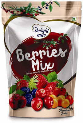 

Delight Nuts Berries Mix 200g Strawberries, Blueberry(200 g, Pouch)