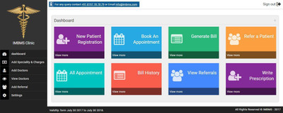 imbms Pediatric Clinic Management Software