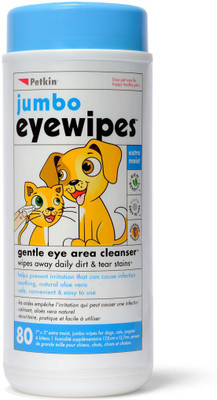 

petkin Karlie Flamingo Pet Ear Eye Wipes(Pack of 80)
