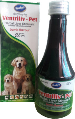 

Venky's Ventriliv- pet herbal liver stimulant Pet Health Supplements(0.2 L)
