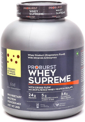 

PROBURST Proburst Whey Supreme - 2kg Whey Protein(.2 kg, COOKIES)