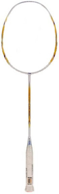 

Li-Ning G-Force 3600 Lite Yellow Unstrung Badminton Racquet(S2, 80 g)