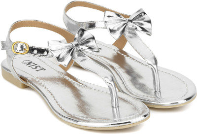 

Gnist Women Silver Flats