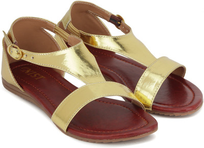 

Gnist Women Gold Flats