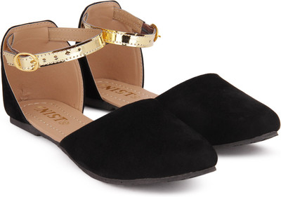 

Gnist Gnist Black Solid Ballerina For Women(Black