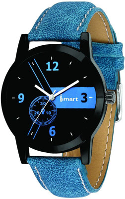 

Ismart Men& Boys Blue Wrist Watch Blue Smartwatch(Blue Strap 30 mm)