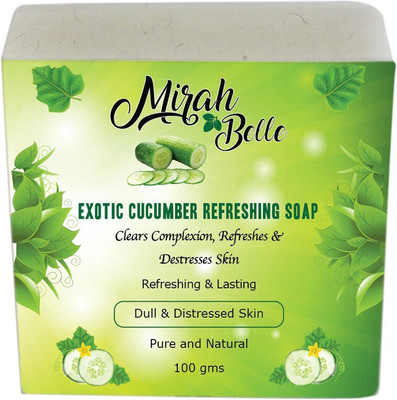 

Mirah Belle Naturals Exotic Cucumber Refreshing Soap(100 g)