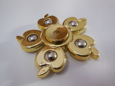 

YTNAB APPLE YELLOW COLOR CHROME EDITION METAL SPINNER(Yellow)