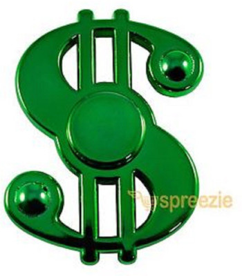 

LURAP DOLLAR STYLE GREEN COLOR CHROME EDITION SPINNER(Green)