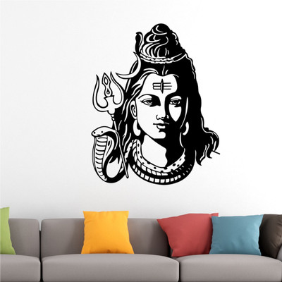 

SN Graphics  PVC Vinyl Sticker(Pack of 1, Black