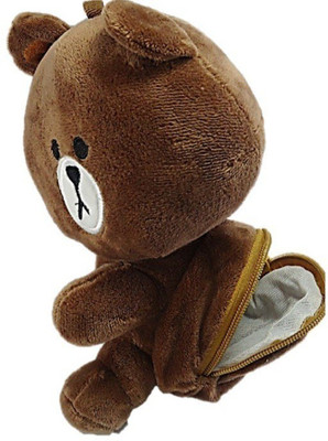 

Tako bell Cute Teddy Soft Toy with bag For Kids.....medium size - 16 cm(Tbrown)