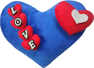 

Aparshi Stunning heart stuffed cushion soft toy 4DRr11 - 80 cm(Multicolor)