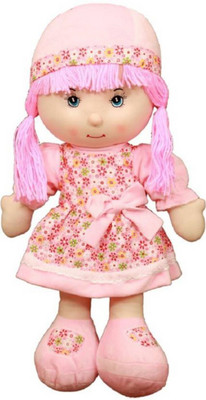 

Mayatra's Cute Pink Rag Doll Soft Toy 56 CM Long (Multicolor) - 56 cm(Pink)
