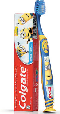 

Colgate colgate toothpaste and toothbrush for kids Toothpaste(80 g, Pack of 2)