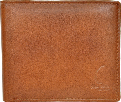 

Chandair Men Brown Genuine Leather Wallet(7 Card Slots), Light tawny brown