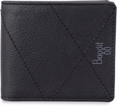 

Baggit Men Black Artificial Leather Wallet(9 Card Slots)