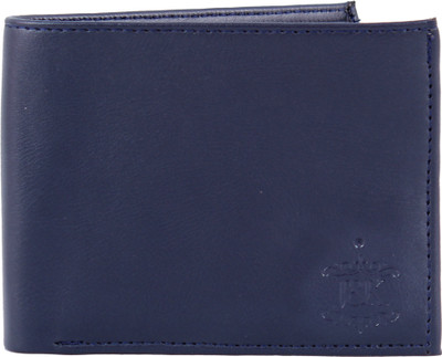 

Roseberries Men Blue Genuine Leather Wallet(4 Card Slots), Nevy blue