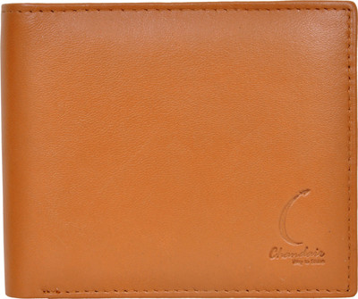 

Chandair Men Brown Genuine Leather Wallet(7 Card Slots), Light rustic oak brown