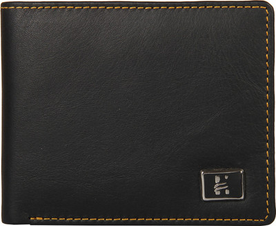 

LEWIS PAYTON Men Black Genuine Leather Wallet(8 Card Slots)
