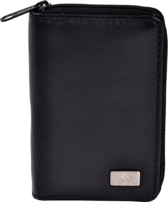 

Am Leather Men Black Genuine Leather Card Holder(16 Card Slots)