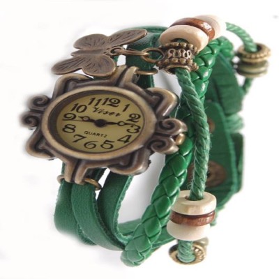 ShopAis VINTAGE WATCH FOR GIRL GRN003 Vintage Watch  - For Girls   Watches  (ShopAis)