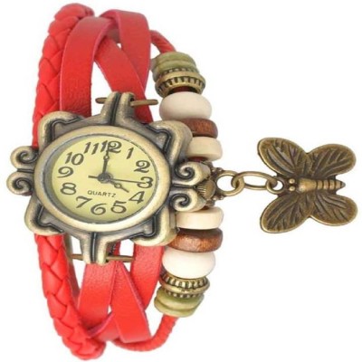 ShopAis VINTAGE WATCH FOR GIRL RED005 Vintage Watch  - For Girls   Watches  (ShopAis)