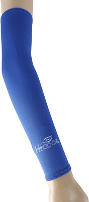

FabSeasons Nylon Arm Sleeve For Men & Women(Free, Blue)
