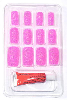 

Color Fever False Nails - Set OF 12 Pink(Pack of 12)