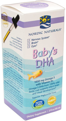 

Nordic Naturals Baby's DHA 60ml Unflavored Liquid(60 ml)