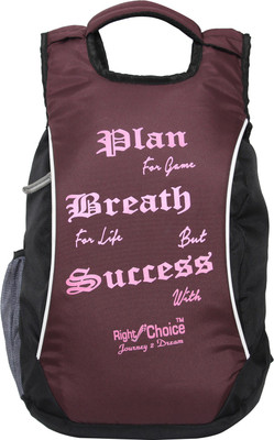 

Right Choice (2220) black purple stylish tuff quality college school casual bag boy & girl 5 L Backpack(Black, Purple)