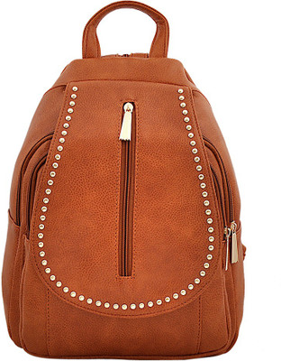 Eyeslanguage backpack 3 L Backpack(Tan), Dark tan