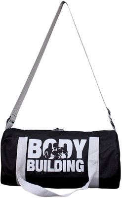Entire Unisex Gym Shoulder Bag(Black, 20 inch)