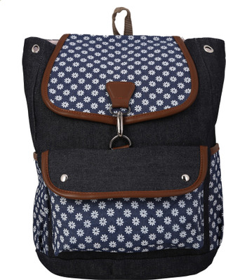 

Busta Black Color Faux Leather Backpack Bag For Women / Ladies / Girl Backpack(Black, 5 L)