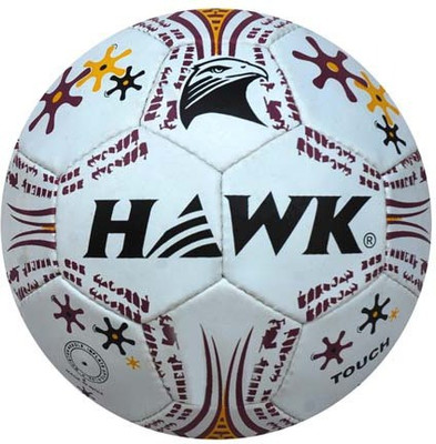 HAWK ST Football - Size: (Pack of 1, White, White;red