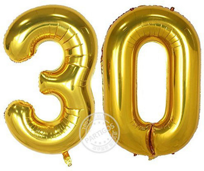 

Theme My Party Solid TMP9598 Balloon(Gold, Pack of 2)