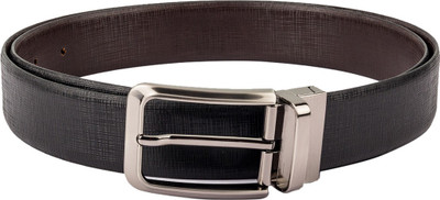 

Kara Men Formal, Casual Black, Brown Genuine Leather Reversible Belt
