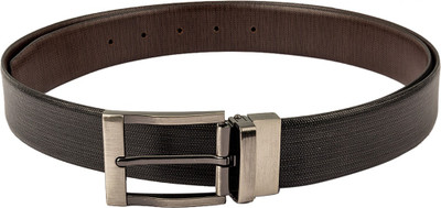 

Kara Men Formal, Casual Black, Brown Genuine Leather Reversible Belt, Blackbrown_1
