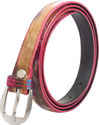 

styles creation Women Casual, Evening Multicolor Artificial Leather Belt, Beige multicolour