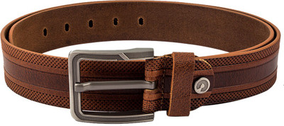 

Kara Men Formal, Casual Tan Genuine Leather Reversible Belt