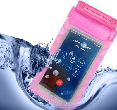 ACM Pouch for Videocon Krypton 3(Pink, Waterproof, Silicon, Pack of: 1)