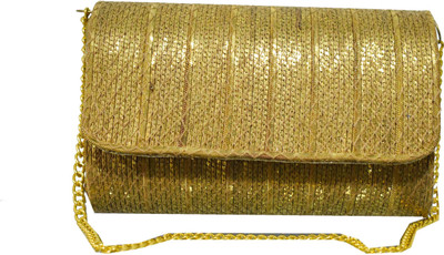 

Falah Party Gold Clutch