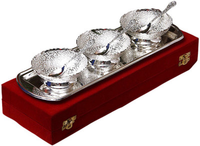 22% OFF on Jaipur Ace Tray, Bowl, Spoon Serving Set(Pack of 7) 22% OFF on Jaipur Ace Tray, Bowl, Spoon Serving Set(Pack of 7)