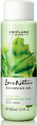

Oriflame Sweden love nature aleo vera cleansing gel Face Wash(150 ml)