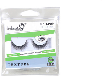 

London Pride Cosmetics 3D SILK KILLER LOOK EYELASH TEXTURE(Pack of 1)