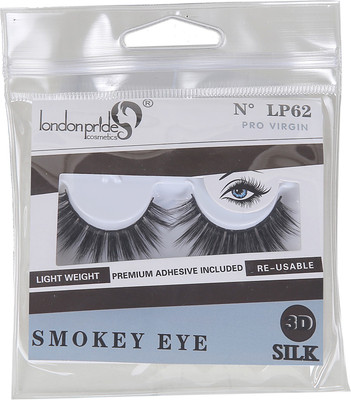 

LONDON PRIDE COSMETICS 3D SILK PRO VIRGIN EYELASH SMOKEY EYES(Pack of 1)